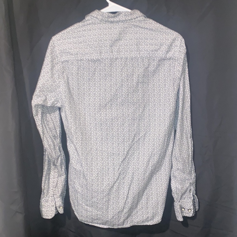 Liquid Venom Patterned Button Down Top | Cotton D… - image 6